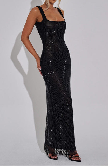 Lola Maxi Dress - Black