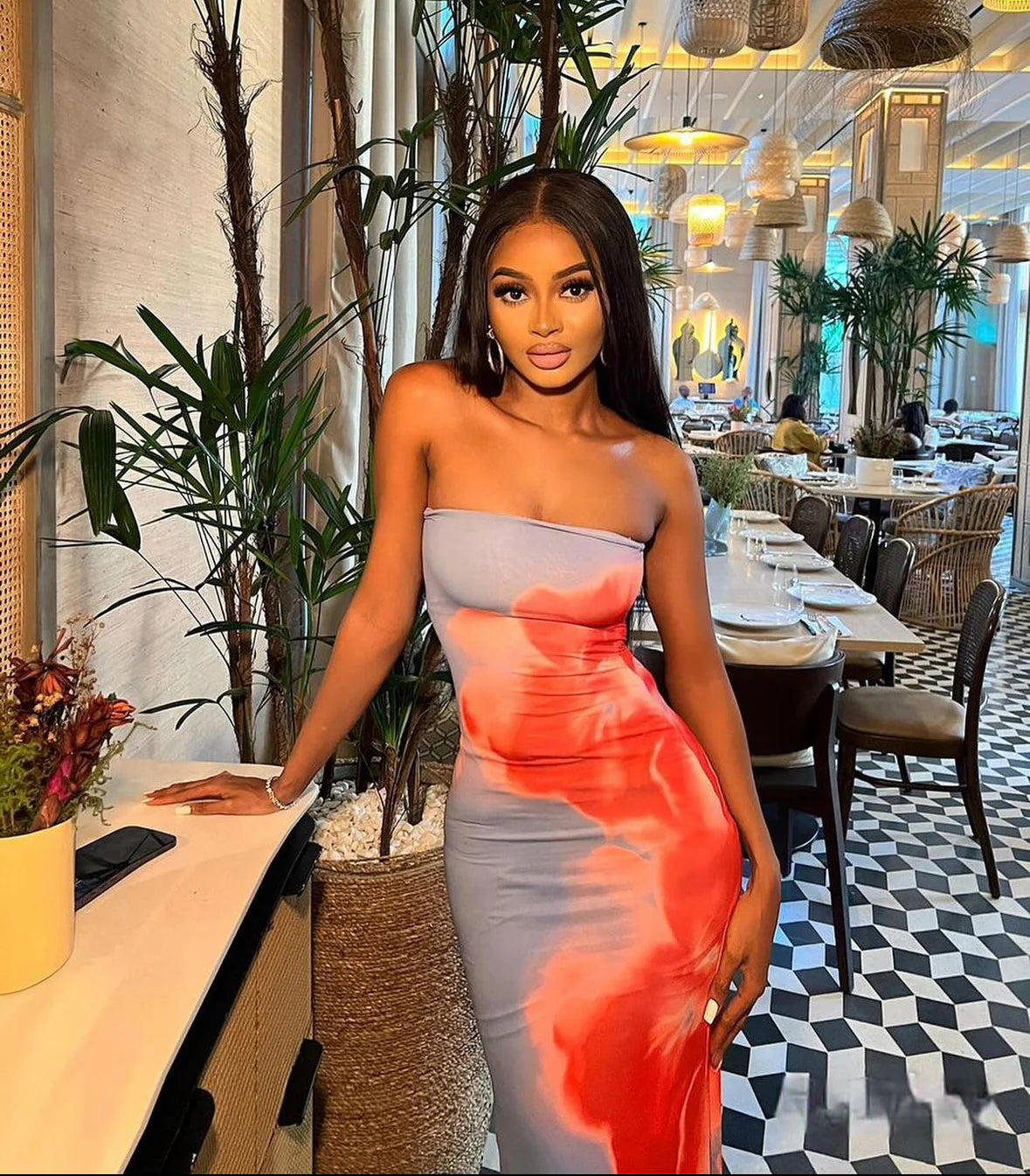 Say My Name Off-shoulder Maxi Dress