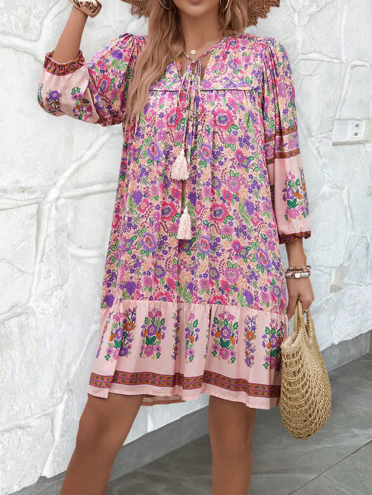 Dannie Mini Dress - Pink