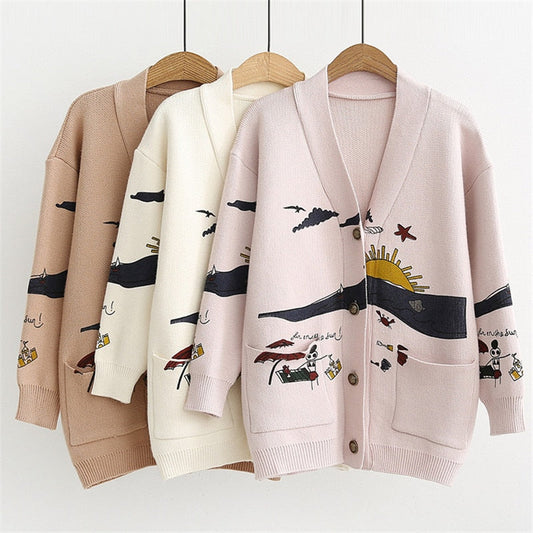 Evgenia Oversized Cardigan