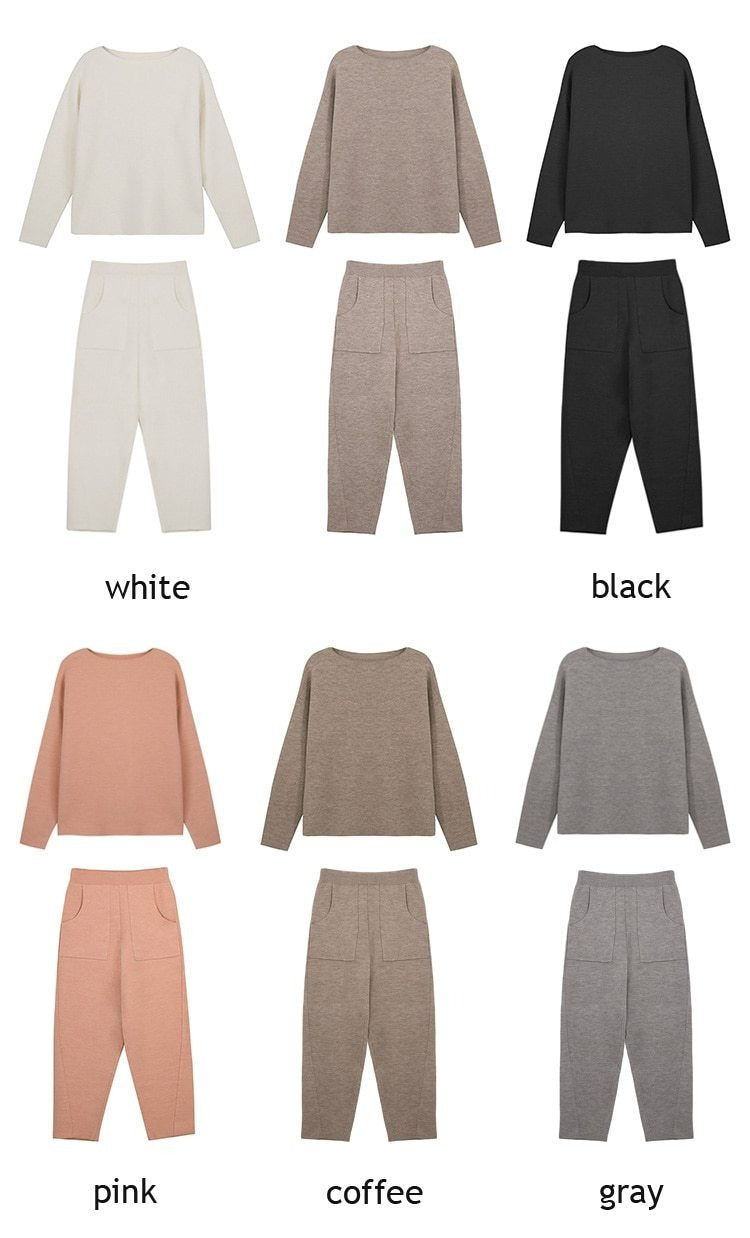 Anita Sweater + Pants Suit