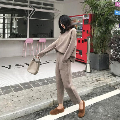 Anita Sweater + Pants Suit