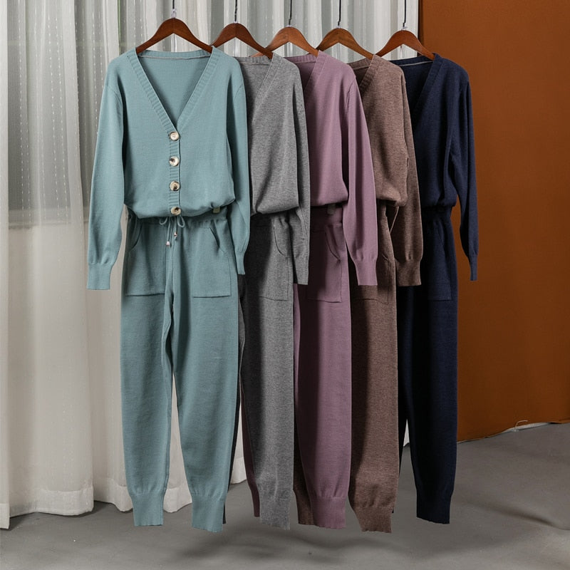 Rylie Sweater + Pants Suit