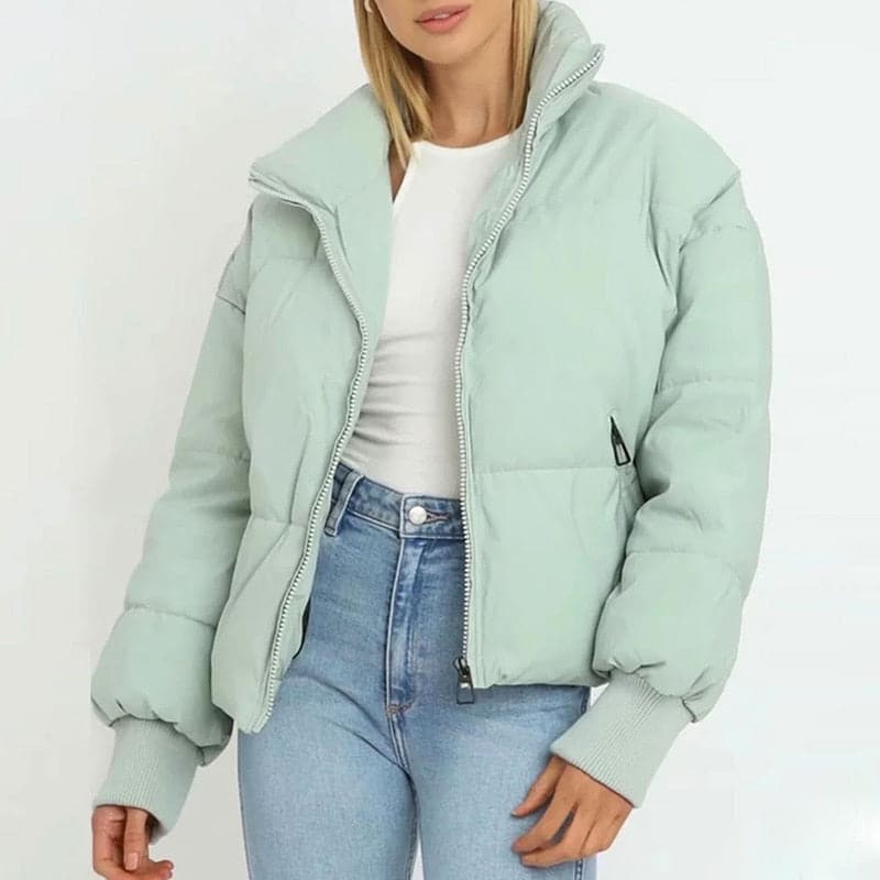 Green Pockets Coat