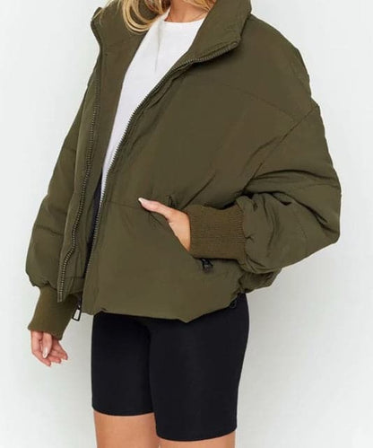 Green Pockets Coat