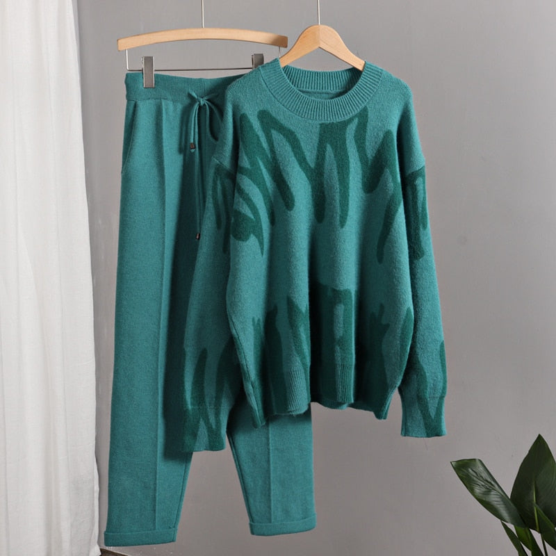Billie Sweater + Pants Suit