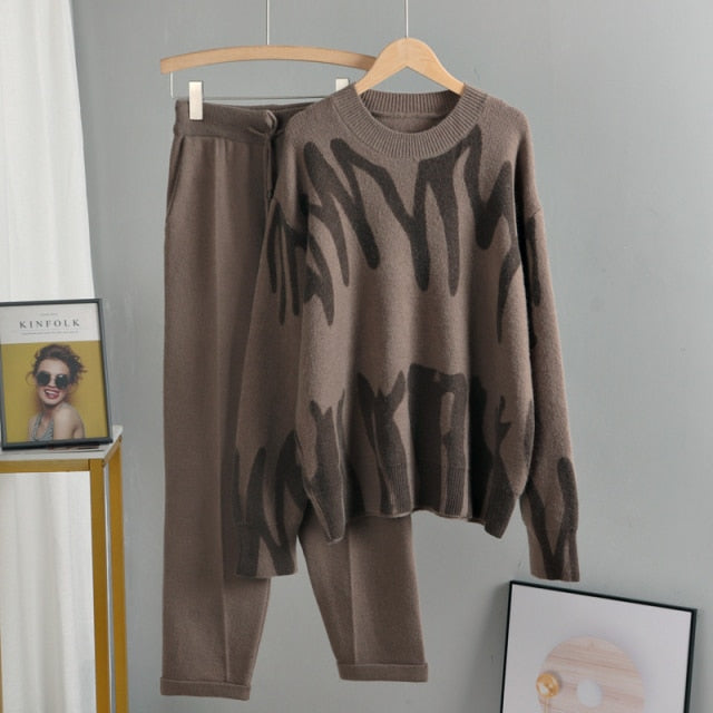 Billie Sweater + Pants Suit
