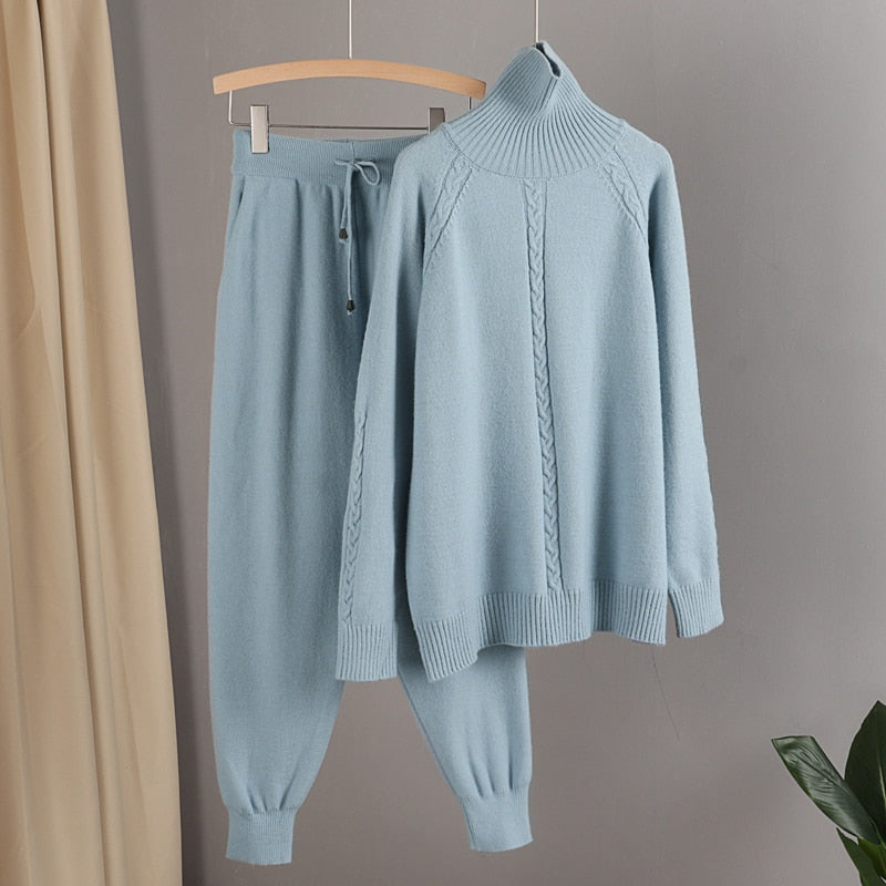 Elaina Sweater + Pants Suit