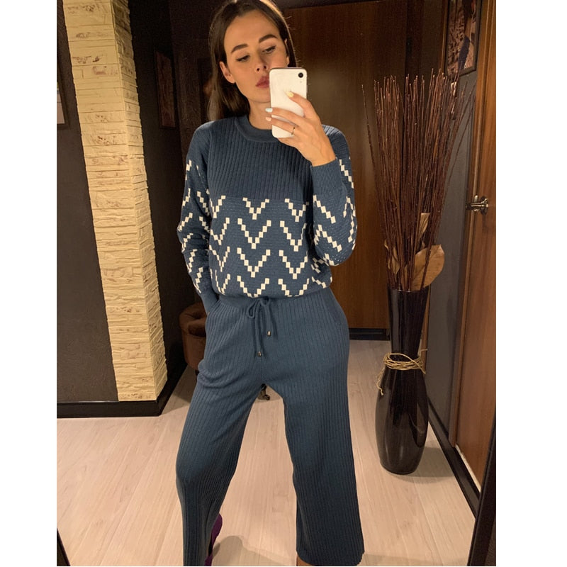 Maisie Sweater + Pants Suit