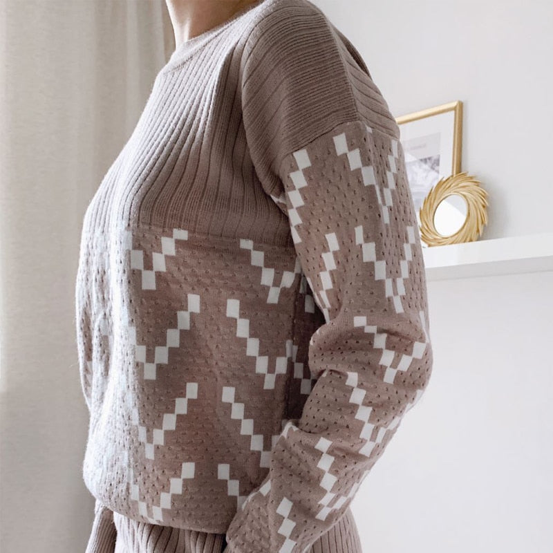 Maisie Sweater + Pants Suit