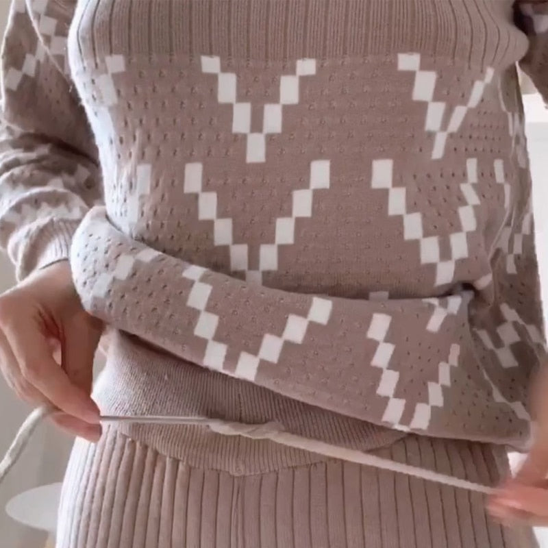 Maisie Sweater + Pants Suit