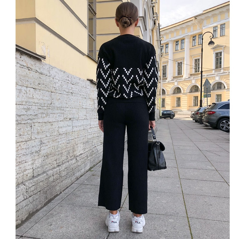 Maisie Sweater + Pants Suit