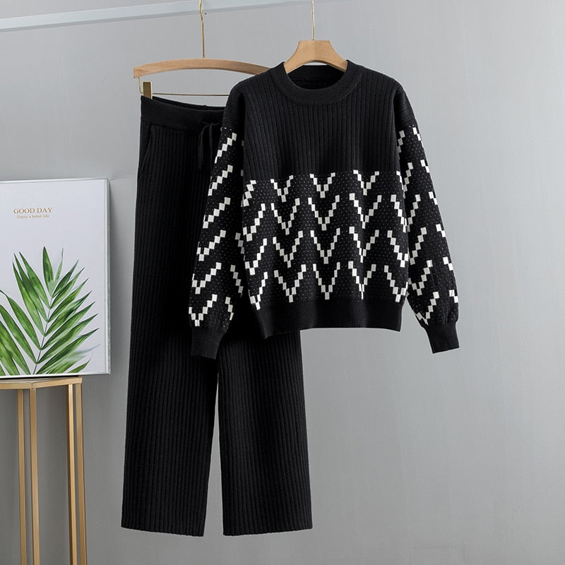 Maisie Sweater + Pants Suit