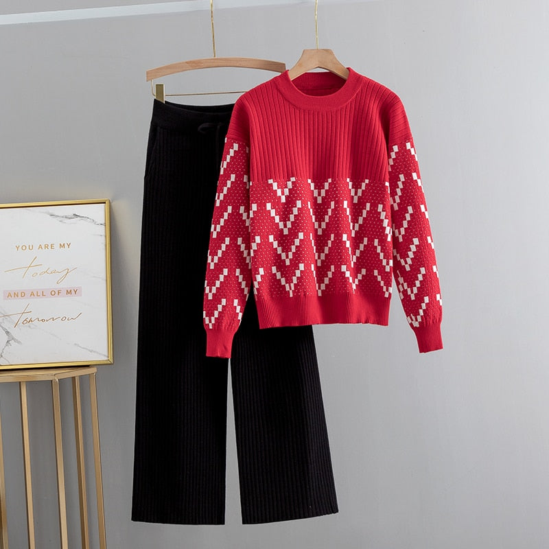 Maisie Sweater + Pants Suit