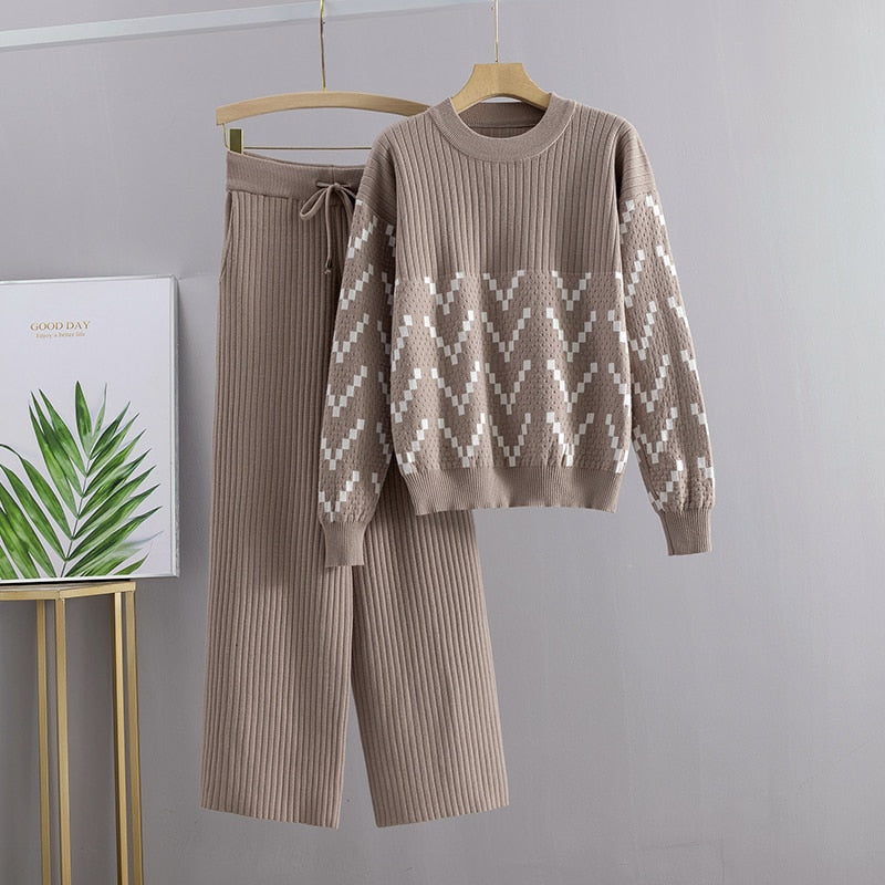 Maisie Sweater + Pants Suit