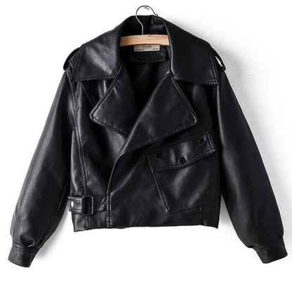 Faux Leather Pu Coats