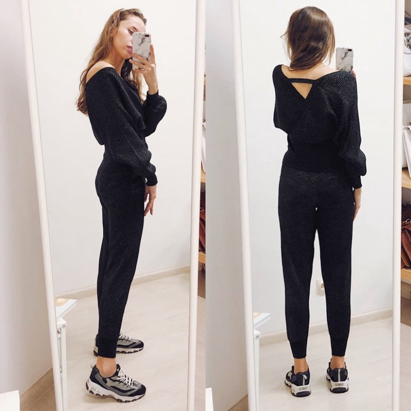 Nellie Sweater + Pants Suit