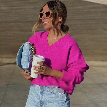 Loose Long Sleeve Soft Sweaters