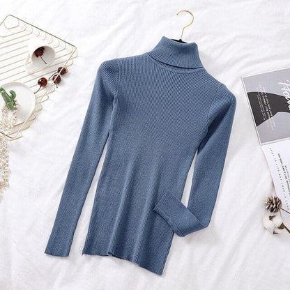 Turtelneck Soft Slim Sweater