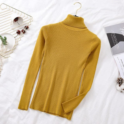 Turtelneck Soft Slim Sweater