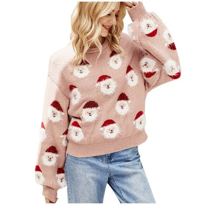 Dressbetty - Christmas Sweater Harajuku Knitted Little Penguin Cartoon Pullover O-neck Oversize Sweaters