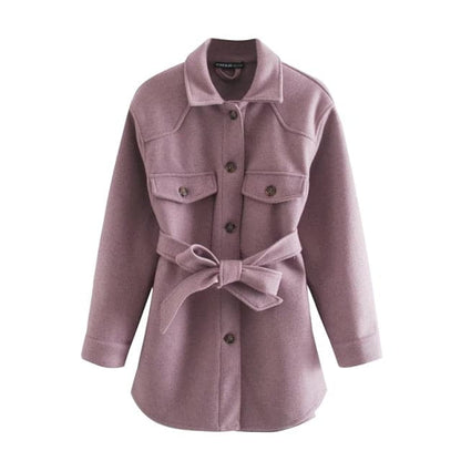 Woolen Camel Soft Long Coats