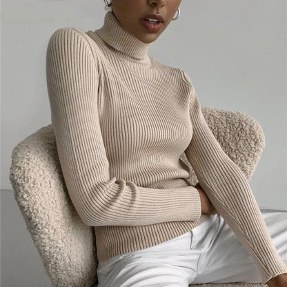 Turtelneck Soft Slim Sweater