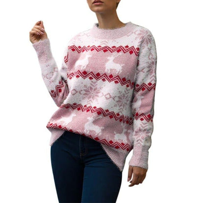 Dressbetty - Christmas Sweater Harajuku Knitted Little Penguin Cartoon Pullover O-neck Oversize Sweaters