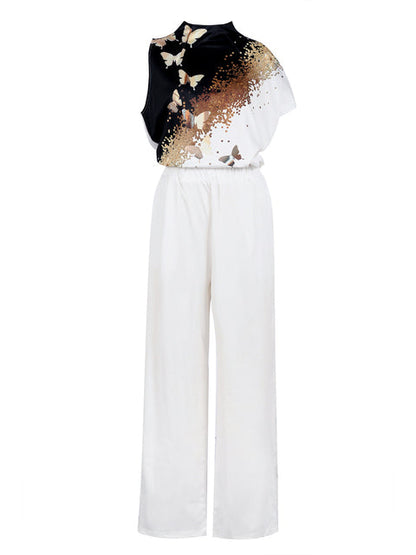 Andriana Abstract Jumpsuit