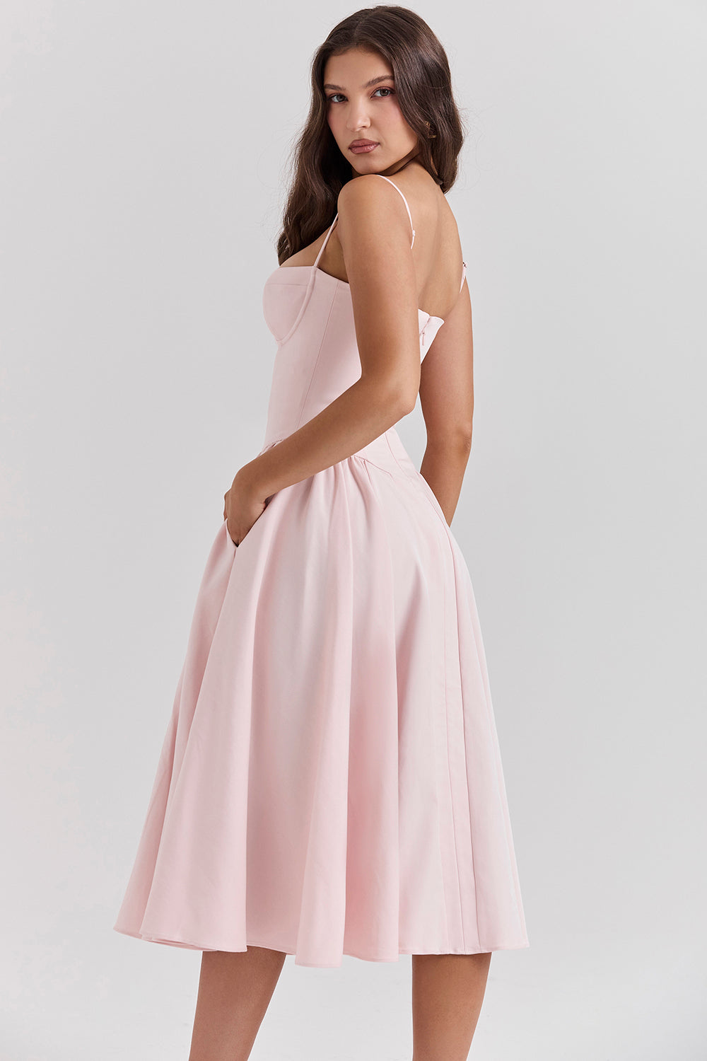 Corset Midi Dress