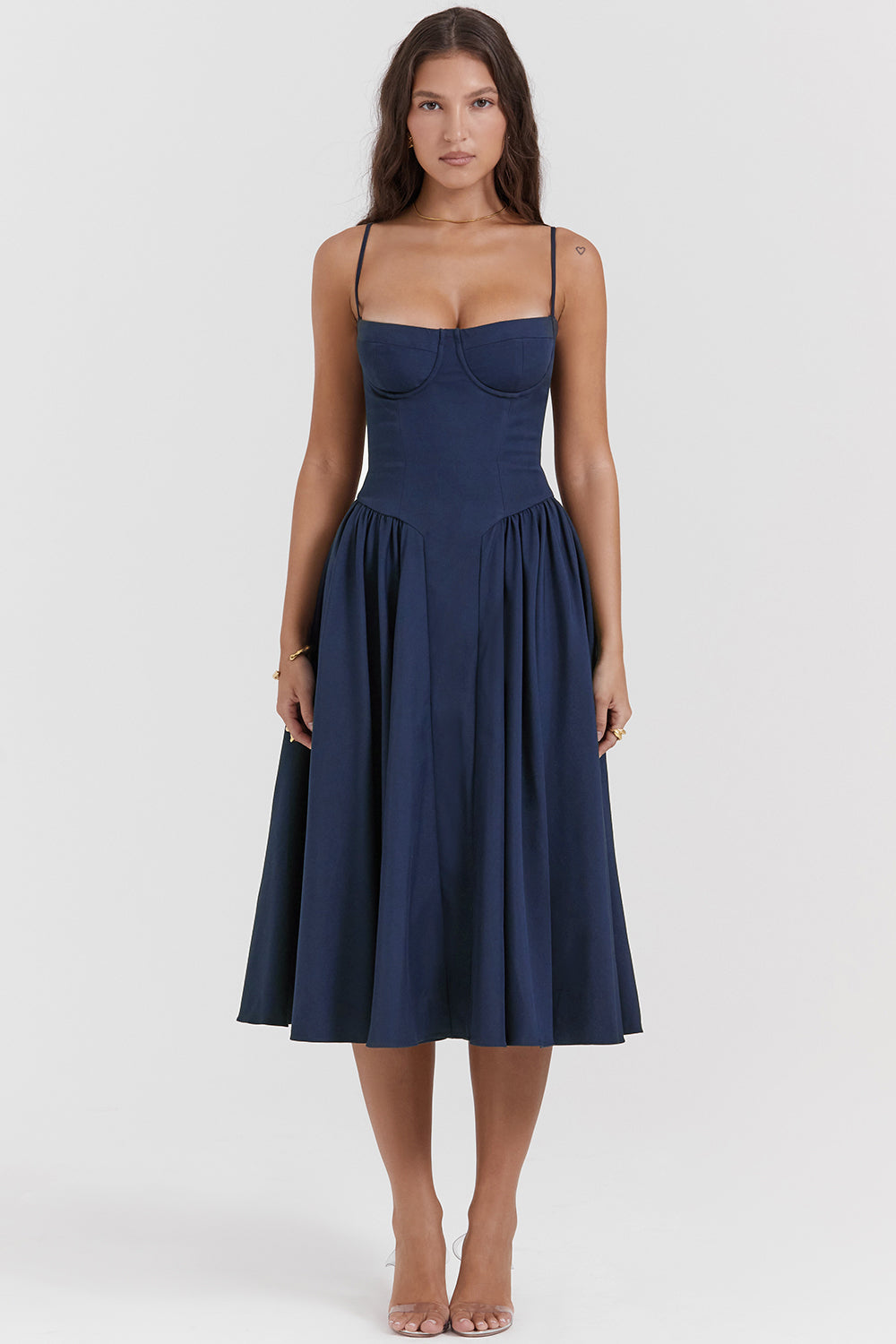 Corset Midi Dress
