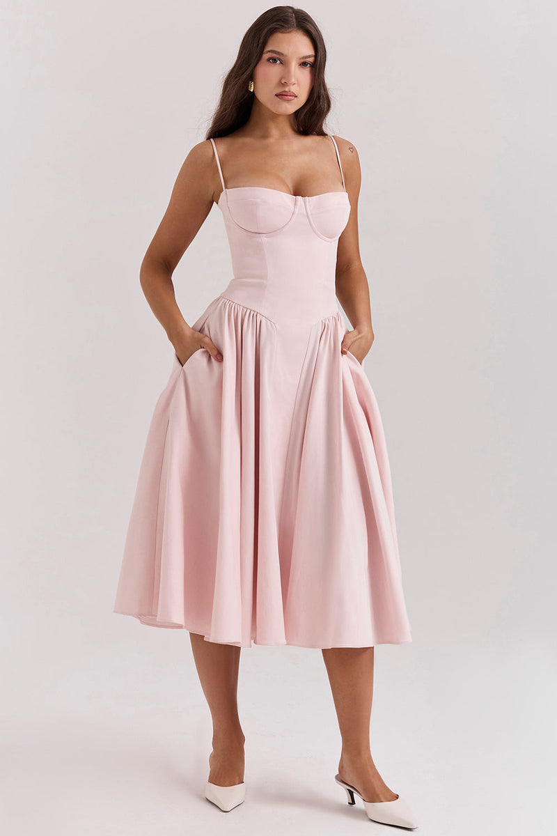 Corset Midi Dress