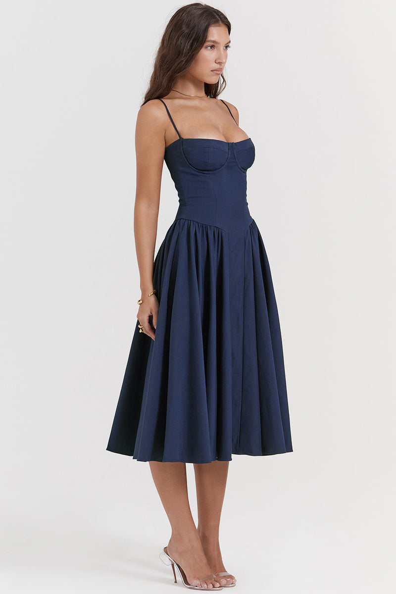 Corset Midi Dress