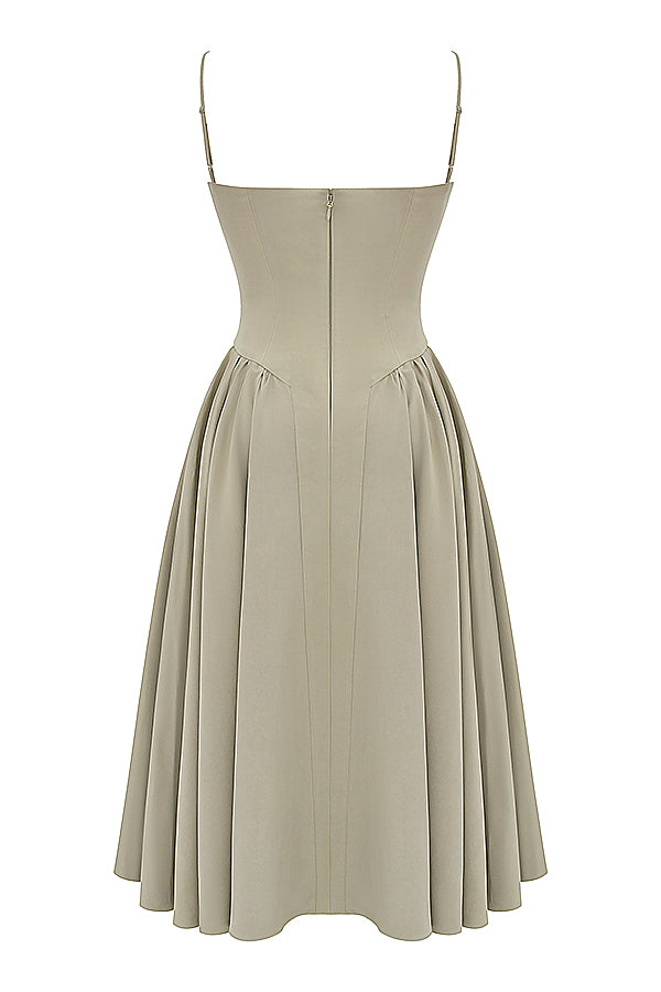 Corset Midi Dress