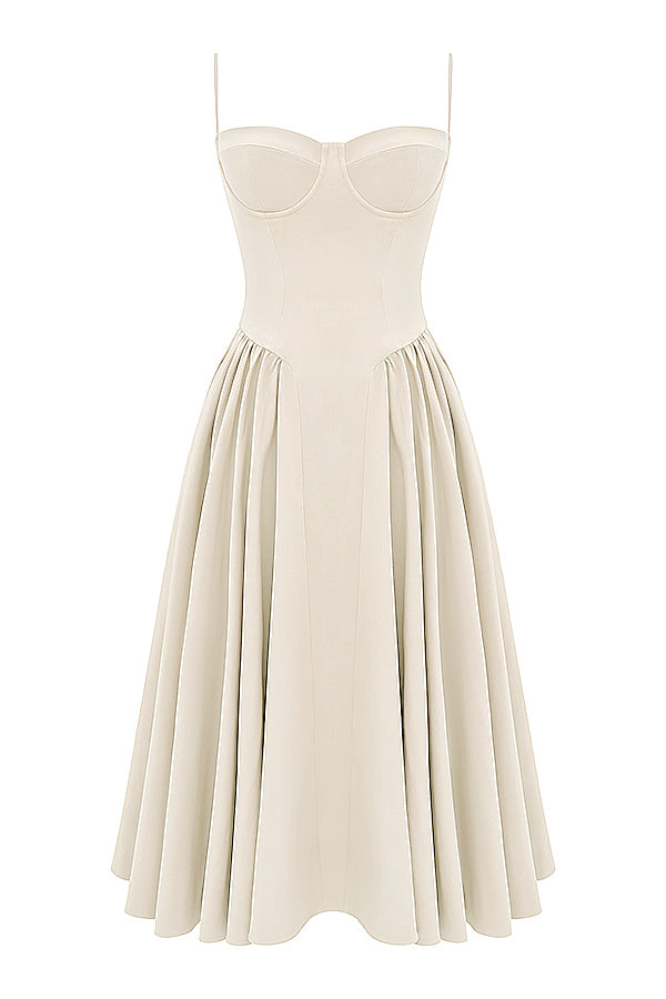 Corset Midi Dress