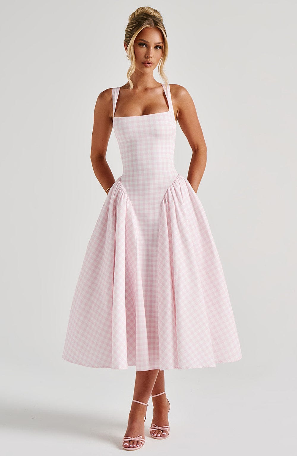 Charm Summer Midi Dress