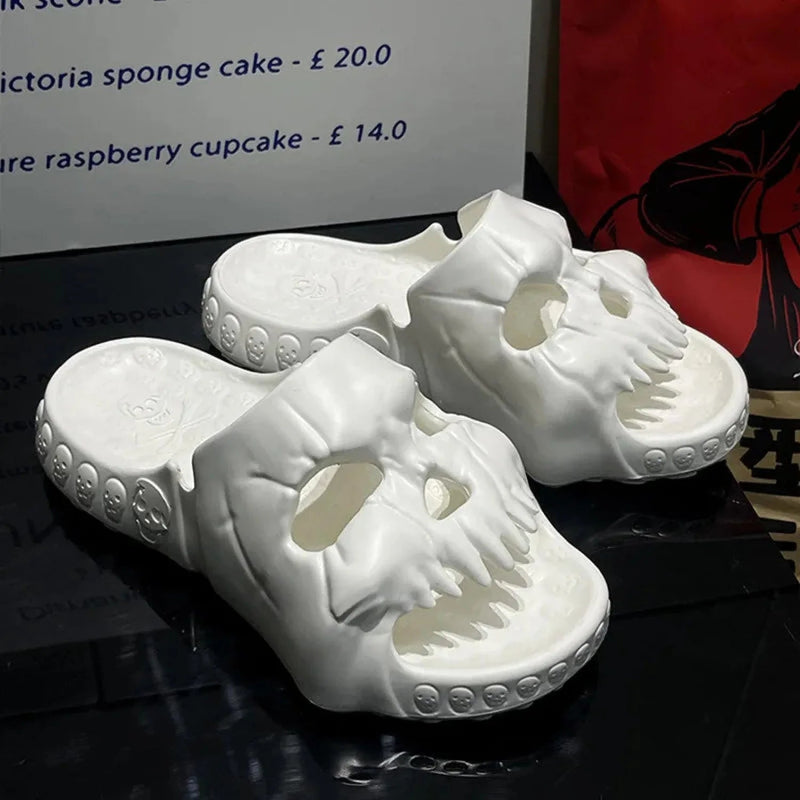 Skull Gothic Elevated Sandal