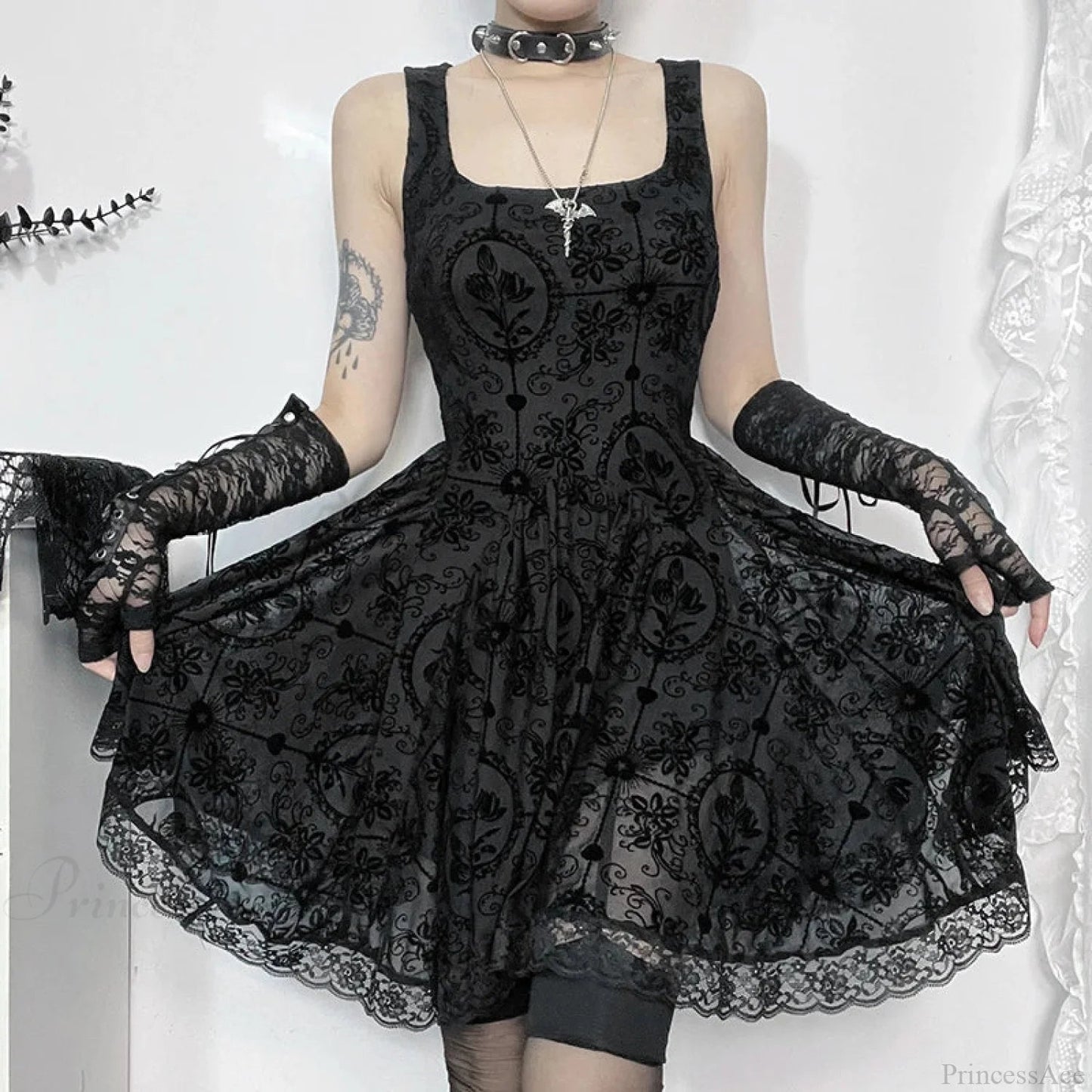 Soft Frilled Small Dress