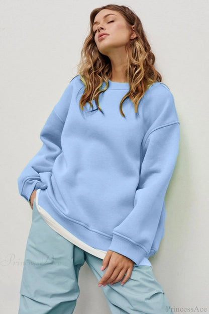 Oversize Relaxed Pullover Sweatshirts