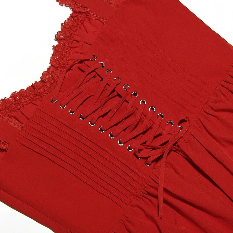 Summer Spaghetti Strap Mini Dress -