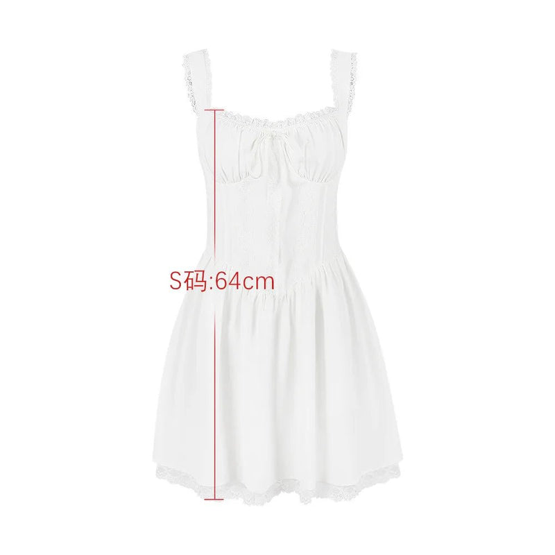 Summer Spaghetti Strap Mini Dress -