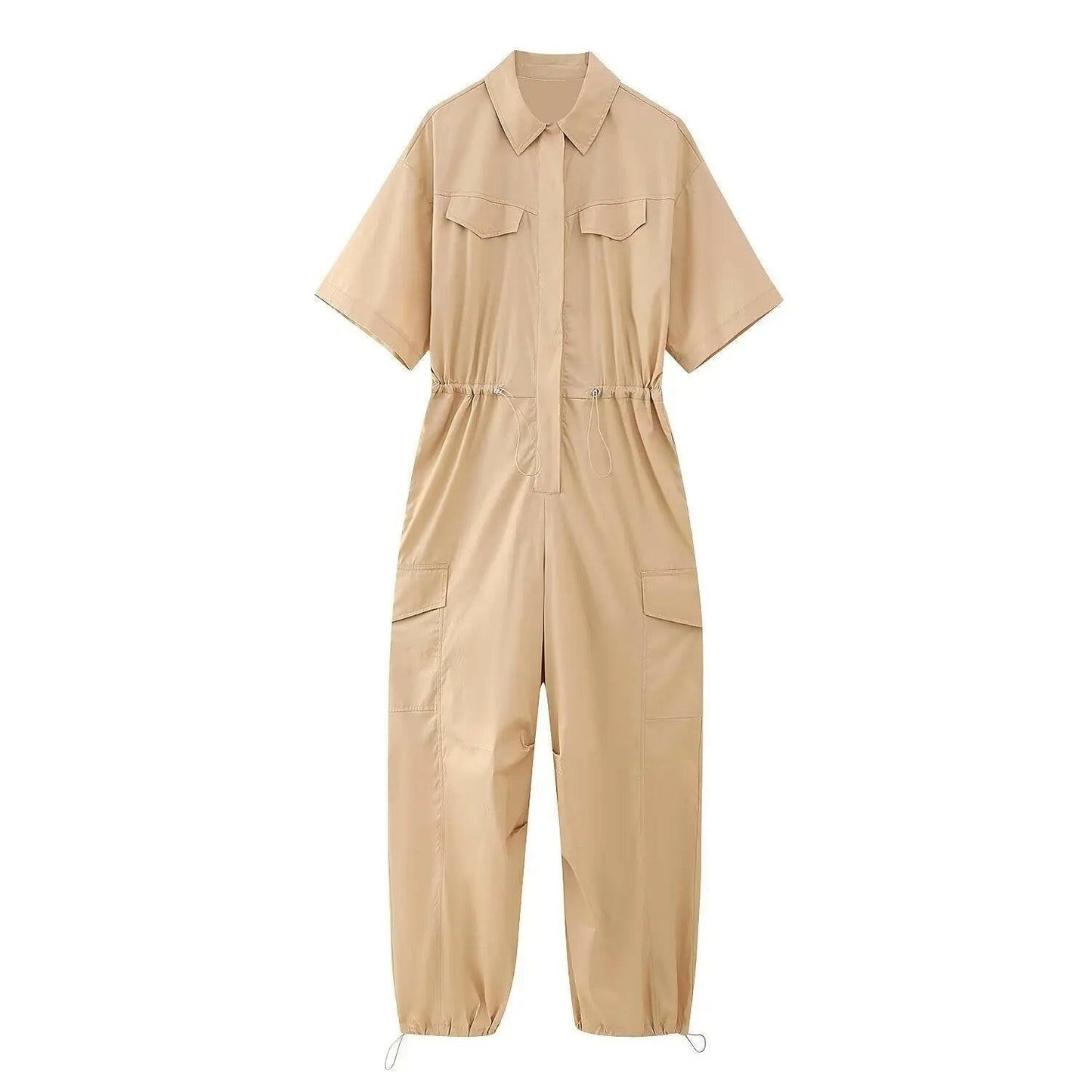 Summer Cargo Jumpsuit
