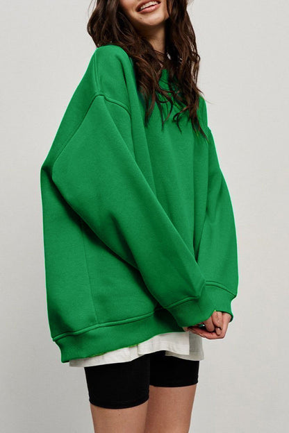 Crew Neck Oversize Sweatshirt