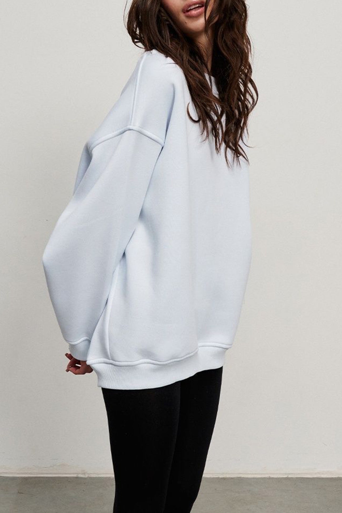 Crew Neck Oversize Sweatshirt