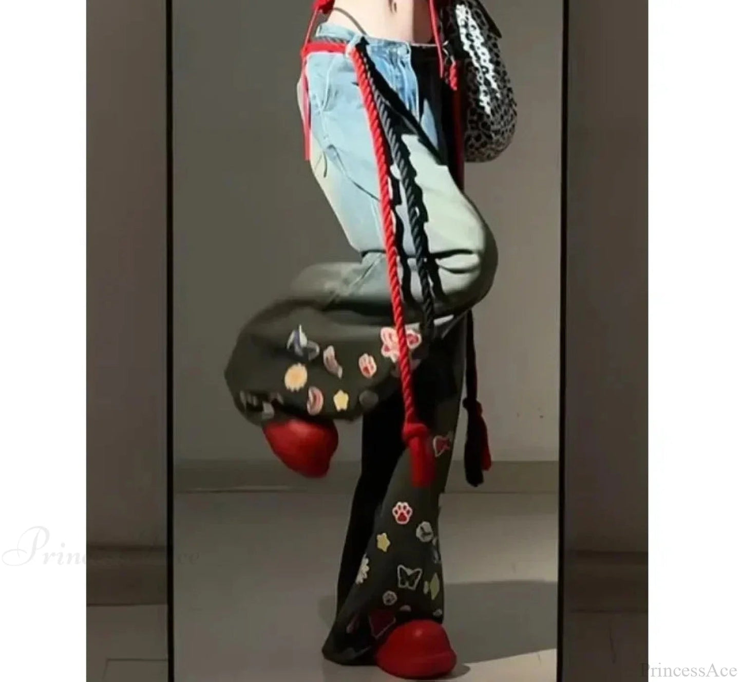 Sweet Gothic Baggy Pant