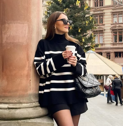 Gracefully Designed Sweater