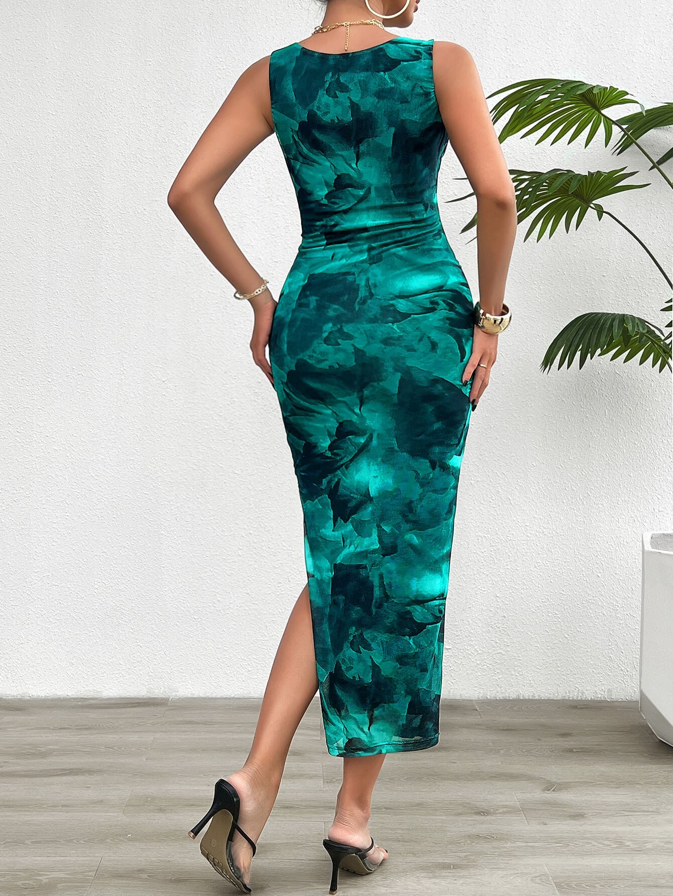 Hayden Tank Maxi Dress - Teal