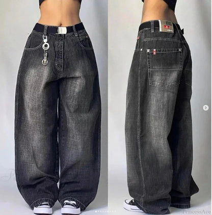 Gothic Cross Wings Stitched Pants