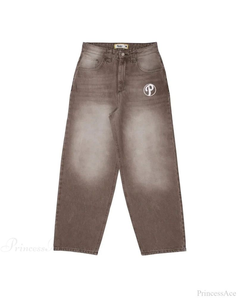 Gothic Cross Wings Stitched Pants