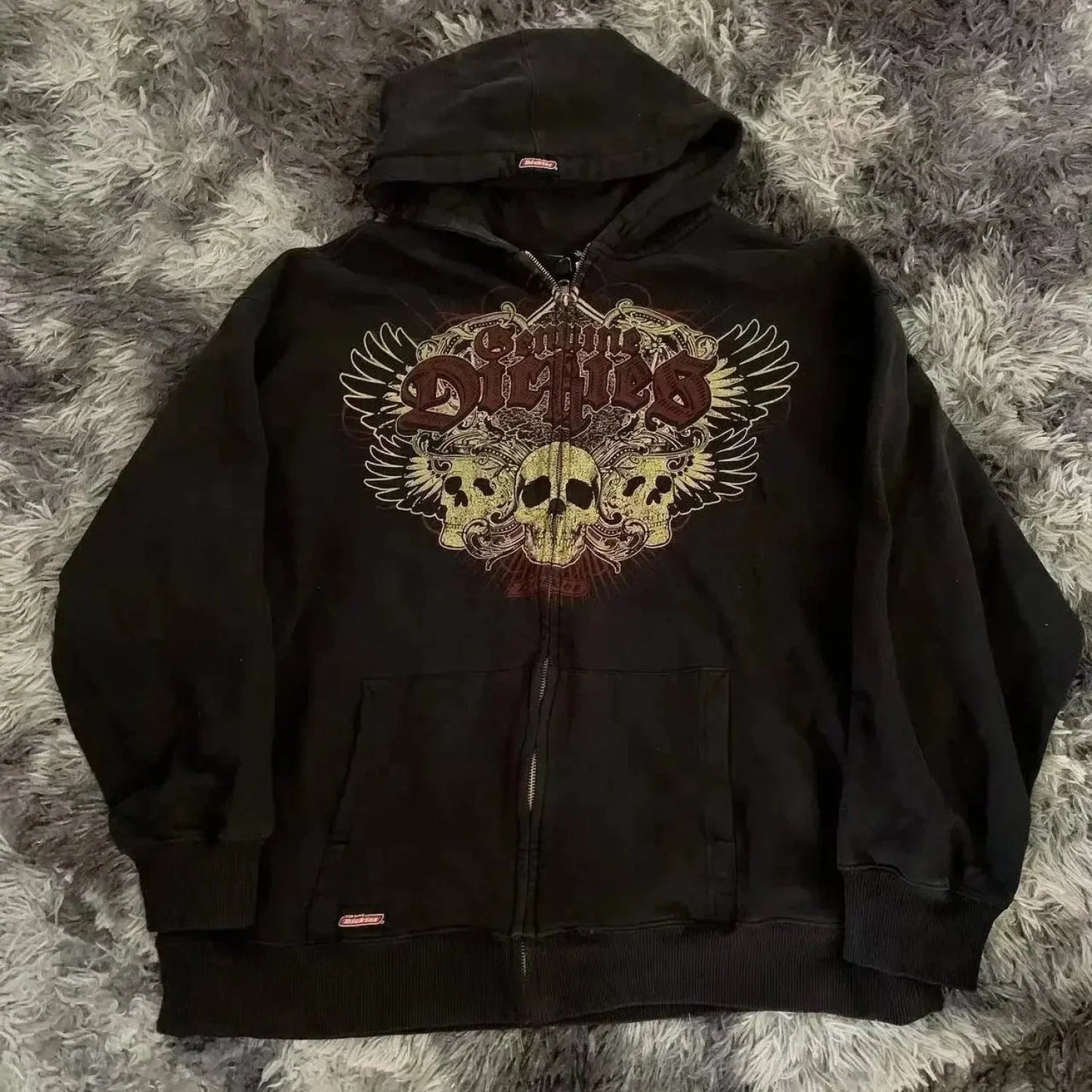 Dark Embroidered Cleansing Sweatshirt